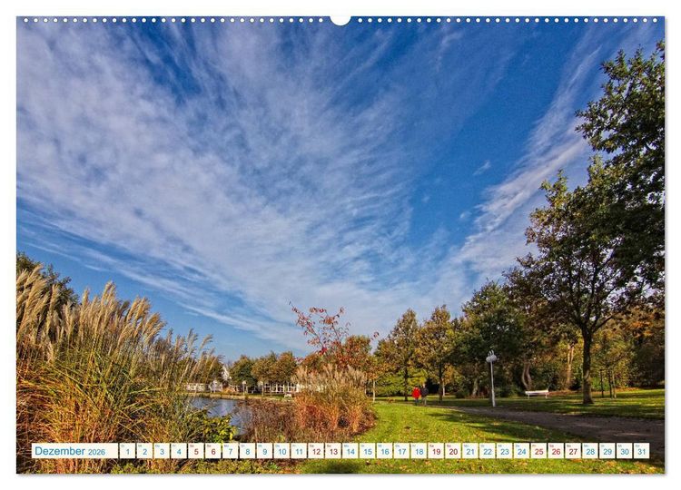 Produktbild: Cuxhaven, Landschaften zwischen K&uuml;ste und Heide (Wandkalender 2026 DIN A2 quer), CALVENDO Monatskalender
