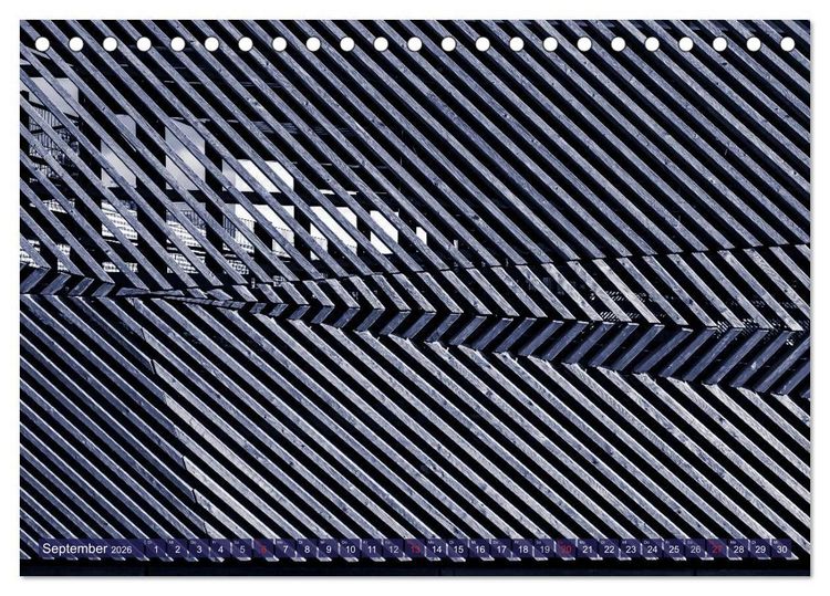 Produktbild: Abstrakte Architektur (Tischkalender 2026 DIN A5 quer), CALVENDO Monatskalender