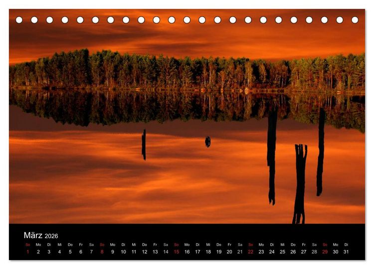 Produktbild: S&uuml;dschweden (Tischkalender 2026 DIN A5 quer), CALVENDO Monatskalender