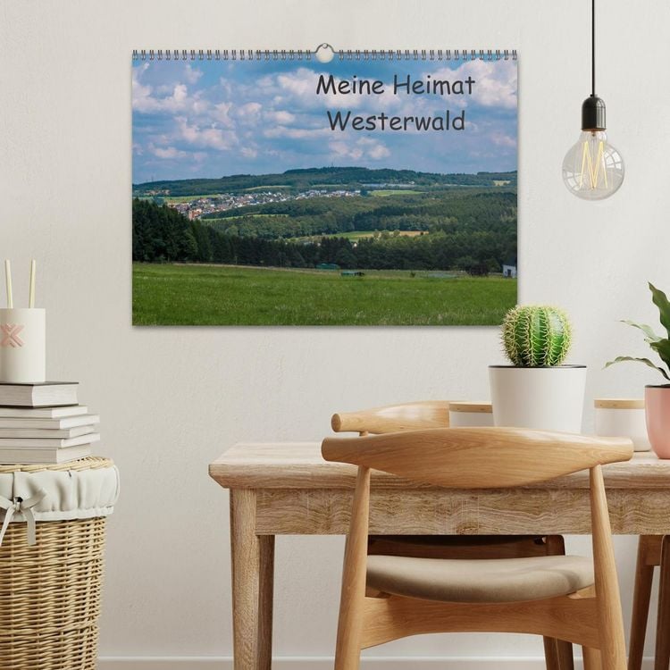 Produktbild: Meine Heimat Westerwald (Wandkalender 2026 DIN A3 quer), CALVENDO Monatskalender