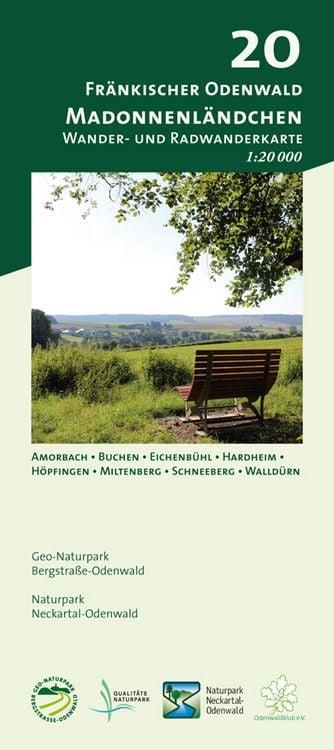 Produktbild: Fr&auml;nkischer Odenwald - Madonnenl&auml;ndchen 1:20.000