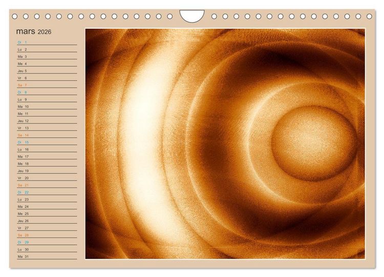 Produktbild: Art, ar&ocirc;me caf&eacute; (Calendrier mural 2026 DIN A4 vertical), CALVENDO calendrier mensuel