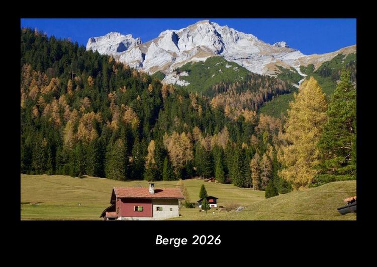 Produktbild: Berge 2026 Fotokalender DIN A3