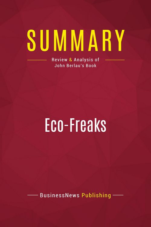Produktbild: Summary: Eco-Freaks