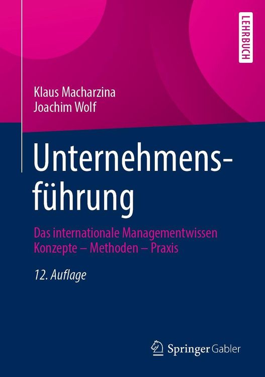 Produktbild: Unternehmensf&uuml;hrung