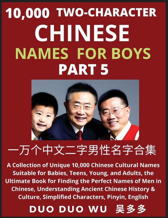 Produktbild: Learn Mandarin Chinese with Two-Character Chinese Names for Boys (Part 5)