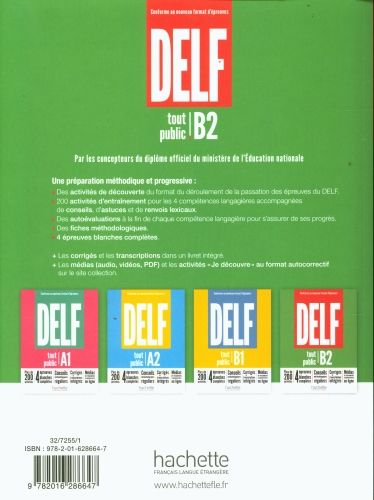 Produktbild: DELF tout public B2 - Nouveau format d'epreuves
