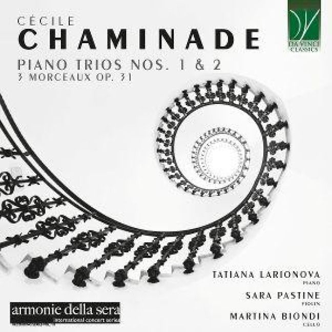 Produktbild: Tatiana Larionova, S: Piano Trios Nos. 1 & 2,3 Morceaux op.