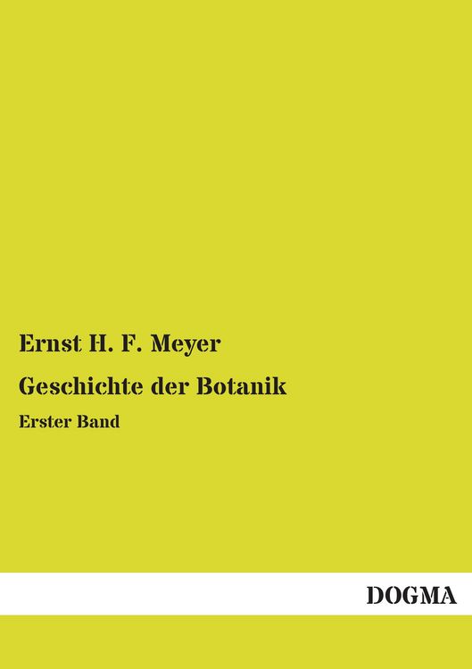 Produktbild: Geschichte der Botanik
