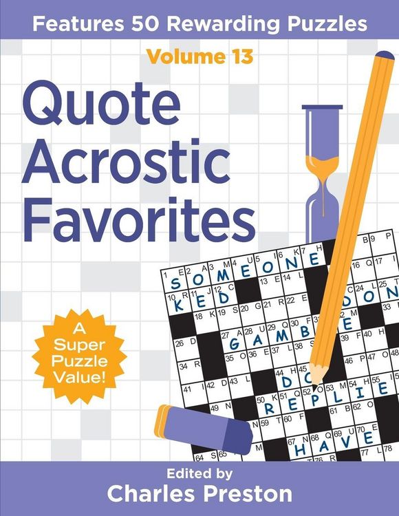 Produktbild: Quote Acrostic Favorites