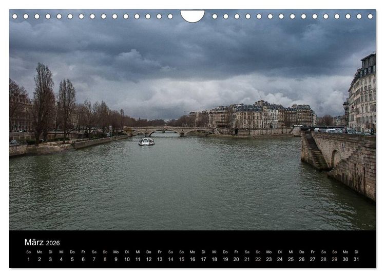 Produktbild: Paris (Wandkalender 2026 DIN A4 quer), CALVENDO Monatskalender