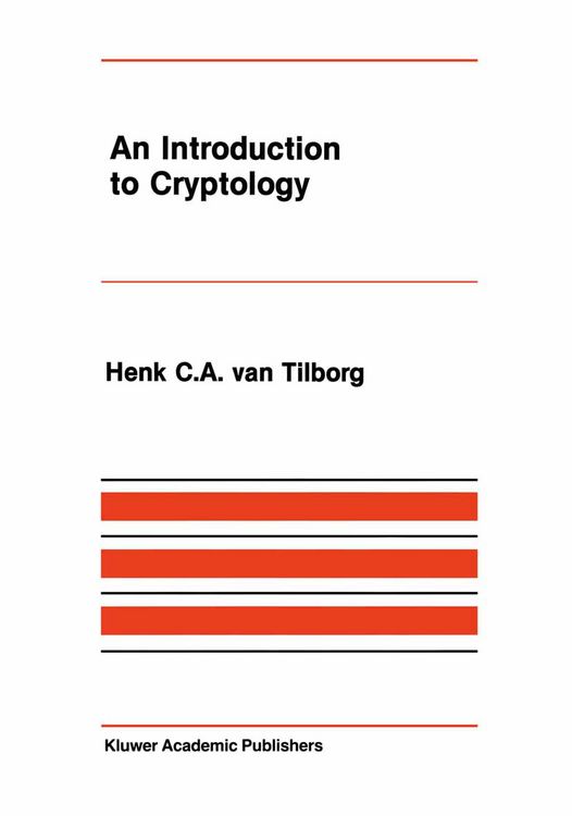 Produktbild: An Introduction to Cryptology