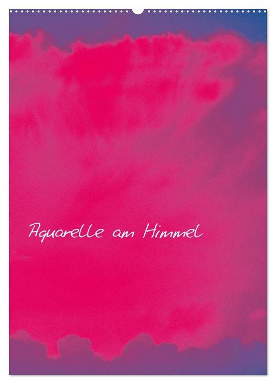 Produktbild: Aquarelle am Himmel (Wandkalender 2026 DIN A2 hoch), CALVENDO Monatskalender