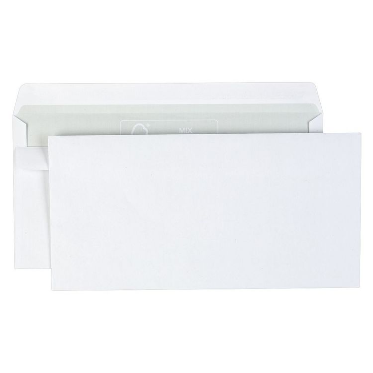 Produktbild: Idena Briefumschl&auml;ge 75g/m&sup2; selbstklebend ohne Fenster wei&szlig; DIN lang 25 St&uuml;ck