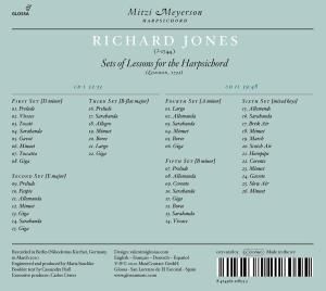 Produktbild: Jones/Oeuvres Pour Clavecin