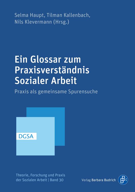 Produktbild: Ein Glossar zum Praxisverst&auml;ndnis Sozialer Arbeit