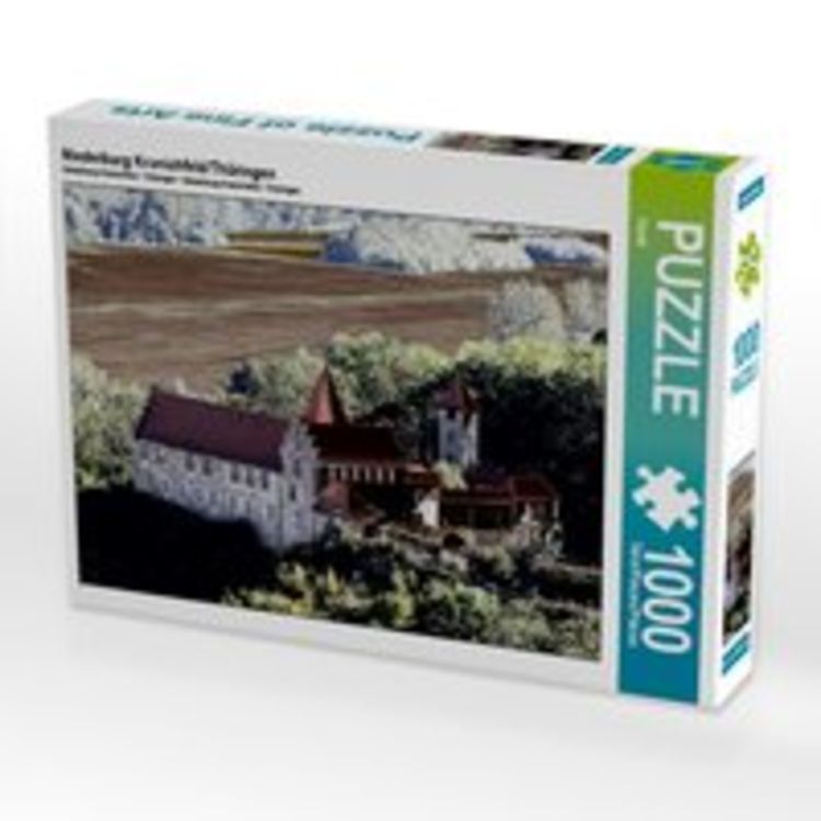 Produktbild: CALVENDO Puzzle Niederburg Kranichfeld/Th&uuml;ringen 1000 Teile Lege-Gr&ouml;&szlig;e 64 x 48 cm Foto-Puzzle Bild von Flori0