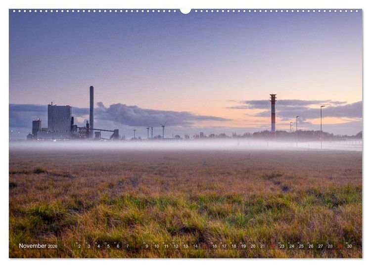 Produktbild: Wilhelmshaven - Impressionen aus der Hafenstadt (Wandkalender 2026 DIN A2 quer), CALVENDO Monatskalender