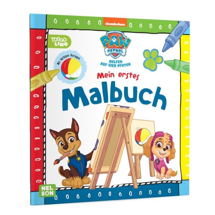 Produktbild: PAW Patrol Lernbuch: Mein erstes Malbuch