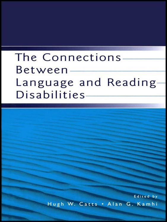 Produktbild: The Connections Between Language and Reading Disabilities