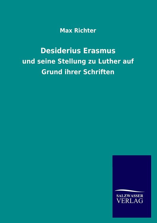 Produktbild: Desiderius Erasmus