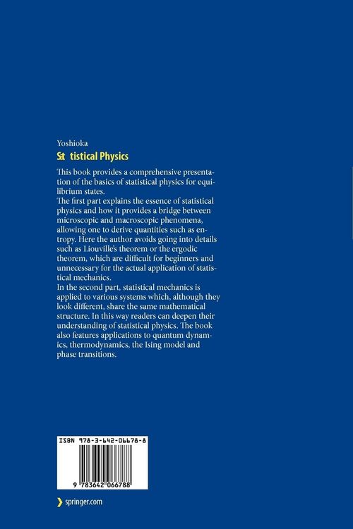 Produktbild: Statistical Physics