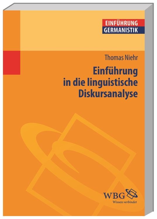 Produktbild: Einführung in die linguistische Diskursanalyse