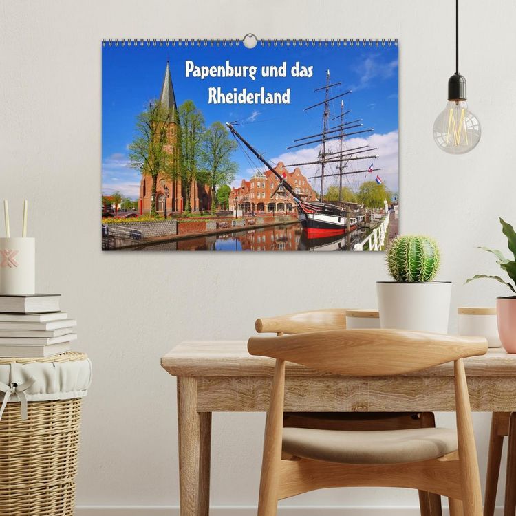 Produktbild: Papenburg und das Rheiderland (Wandkalender 2026 DIN A3 quer), CALVENDO Monatskalender