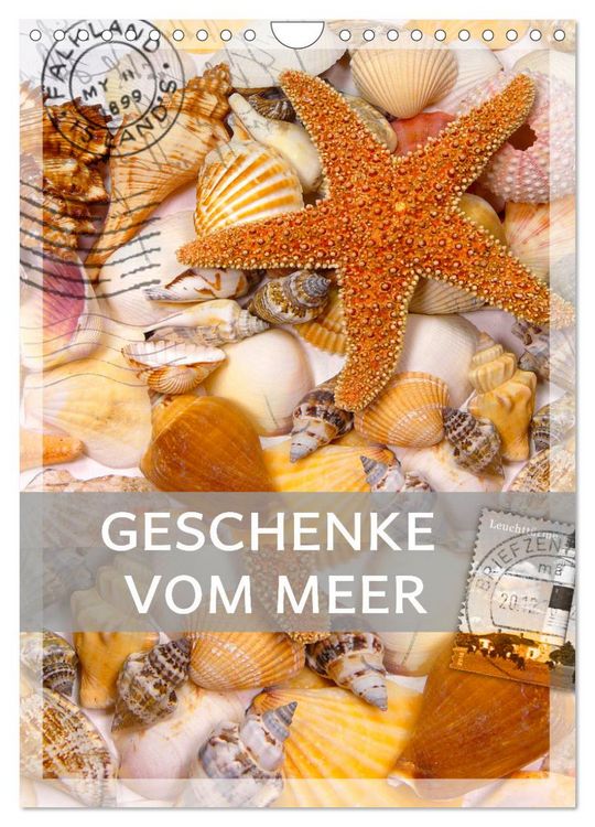 Produktbild: Geschenke vom Meer (Wandkalender 2026 DIN A4 hoch), CALVENDO Monatskalender