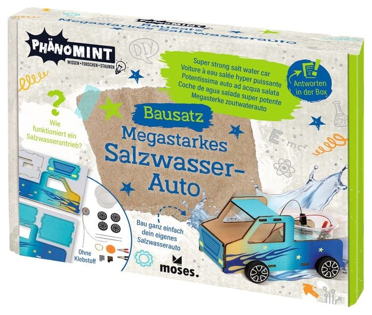Bild vom Artikel PhänoMINT Bausatz Megastarkes Salzwasserauto vom Autor 