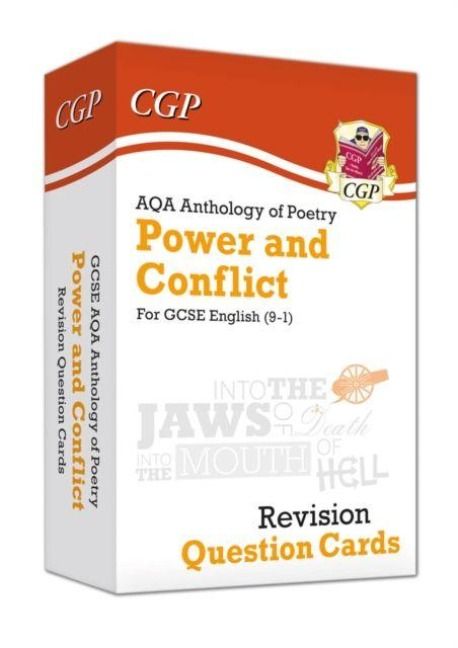 Produktbild: GCSE English: AQA Power & Conflict Poetry Anthology - Revision Question Cards