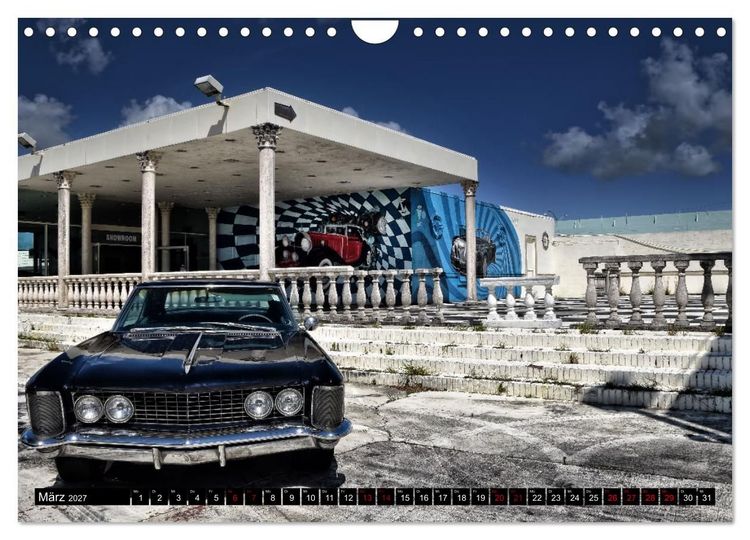 Produktbild: Florida Junk Cars (Wandkalender 2027 DIN A4 quer), CALVENDO Monatskalender