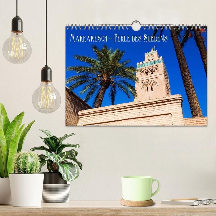 Produktbild: Marrakesch - Perle des S&uuml;dens (Wandkalender 2027 DIN A4 quer), CALVENDO Monatskalender