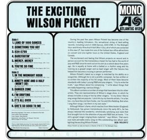 Produktbild: The Exciting Wilson Pickett, 1 Schallplatte (Limited Clear Vinyl Edition)