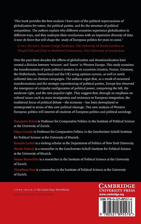 Produktbild: West European Politics in the Age of Globalization