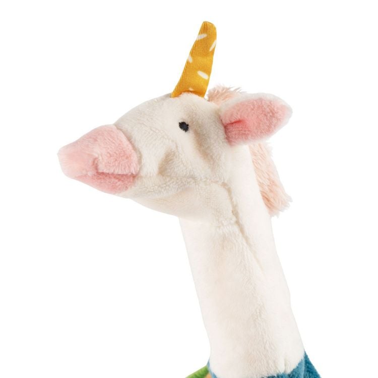 Produktbild: Sigikid 43503 - Fingerpuppen Handschuh Drache/Einhorn/Prinzessin/Turm, Einheitsgr&ouml;&szlig;e