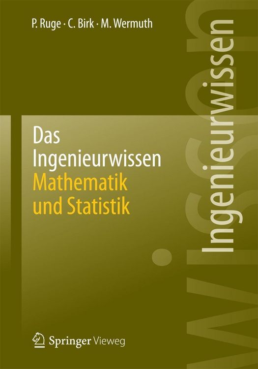 Produktbild: Das Ingenieurwissen: Mathematik und Statistik