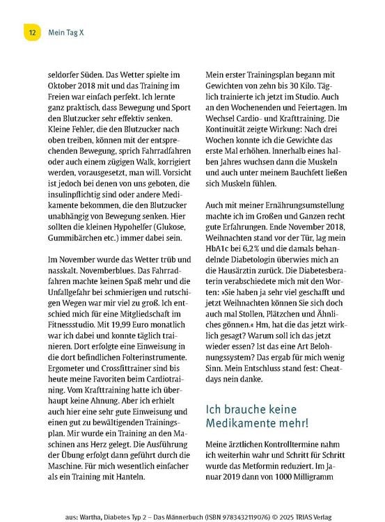 Produktbild: Diabetes Typ 2 - Das M&auml;nnerbuch