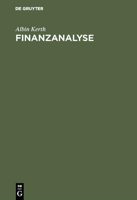 Produktbild: Finanzanalyse