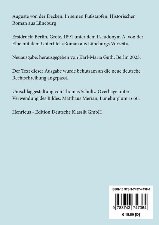 Produktbild: In seinen Fu&szlig;stapfen