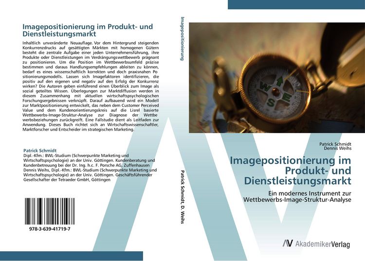 Produktbild: Imagepositionierung im Produkt- und Dienstleistungsmarkt