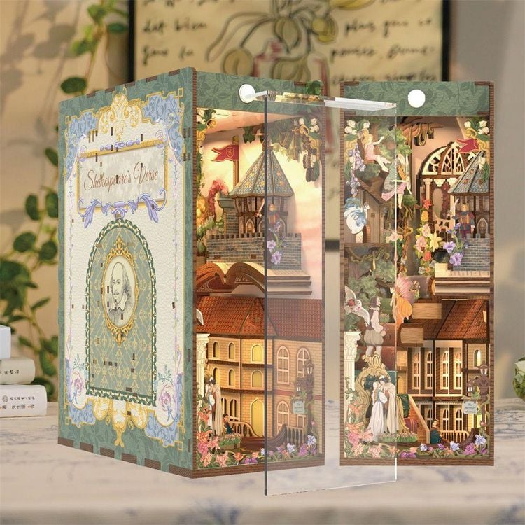 Produktbild: Book Nook DIY B&uuml;cherecke Shakespears Verse