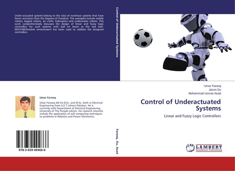 Produktbild: Control of Underactuated Systems