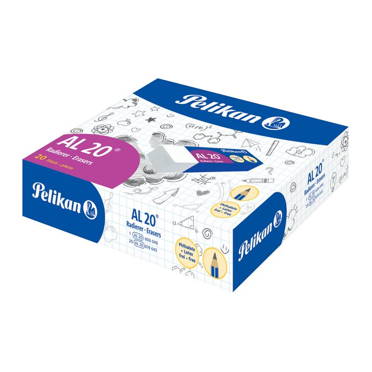 Produktbild: Pelikan Radierer AL20 aus Kunststoff