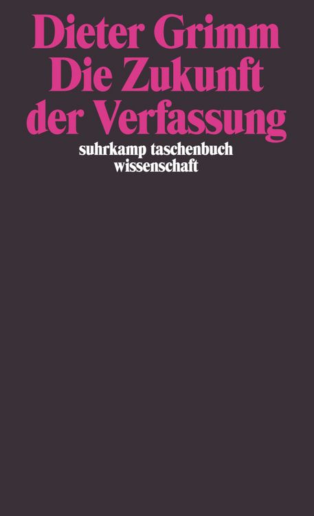 Produktbild: Die Zukunft der Verfassung