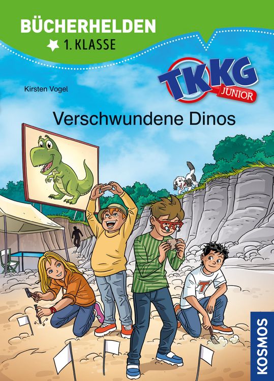 Produktbild: TKKG Junior, B&uuml;cherhelden 1. Klasse, Verschwundene Dinos