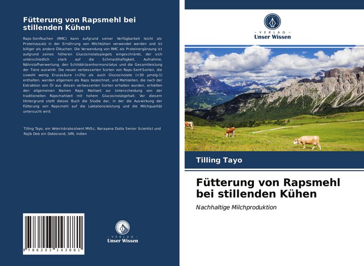 Produktbild: F&uuml;tterung von Rapsmehl bei stillenden K&uuml;hen