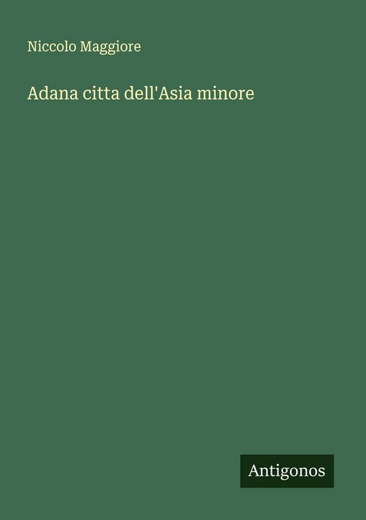 Produktbild: Adana citta dell'Asia minore