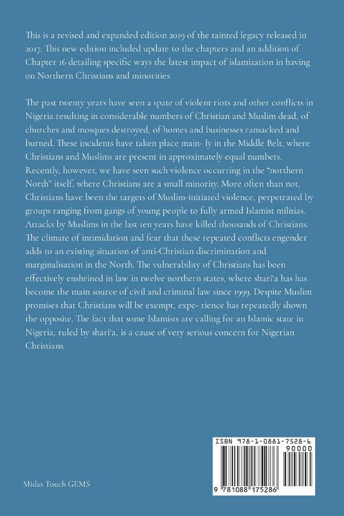 Produktbild: Tainted Legacy Islam, Colonialism and Slavery in Northern Nigeria Revised and Expanded Edition 2019