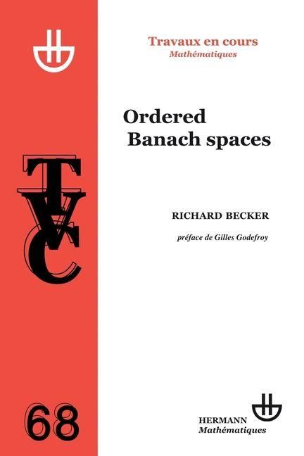 Produktbild: TVC 68. Ordered Banach spaces